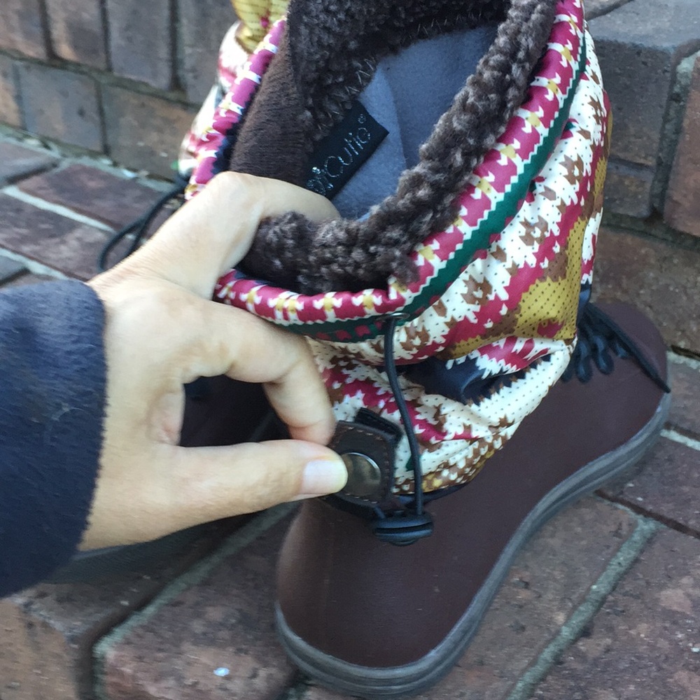 Rain/Snow Removable Multi Color Liner Booties - image 5